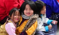 Kinder in Bhutan