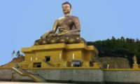 Die große Buddha Statue in Thiumphu